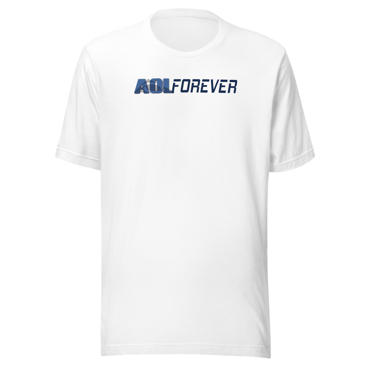 Classic White Tee — production artwork preview