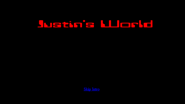 This was a very old animation that was created in Macromedia Flash.