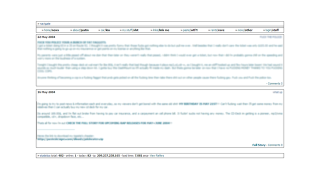 Layout for paste.rhn.ac I actually remember getting my license around the time I had this version running.